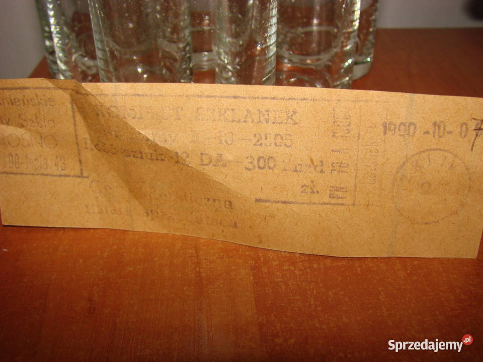 Krosno szklanki long drink Wyposażenie wnętrz Pruszcz Gdański