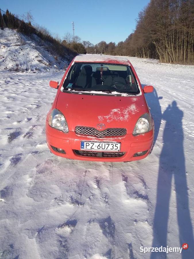 Toyota yaris 13 czerwony wielkopolskie Poznań