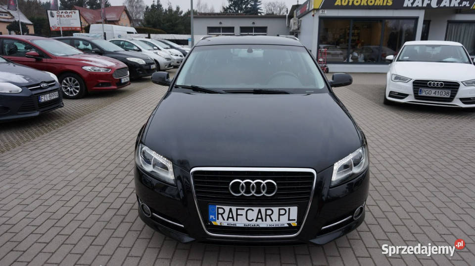 Audi A3 Sportback z Niemiec Gwarancja 8V 2012 kurtyny powietrzne lubuskie Zielona Góra