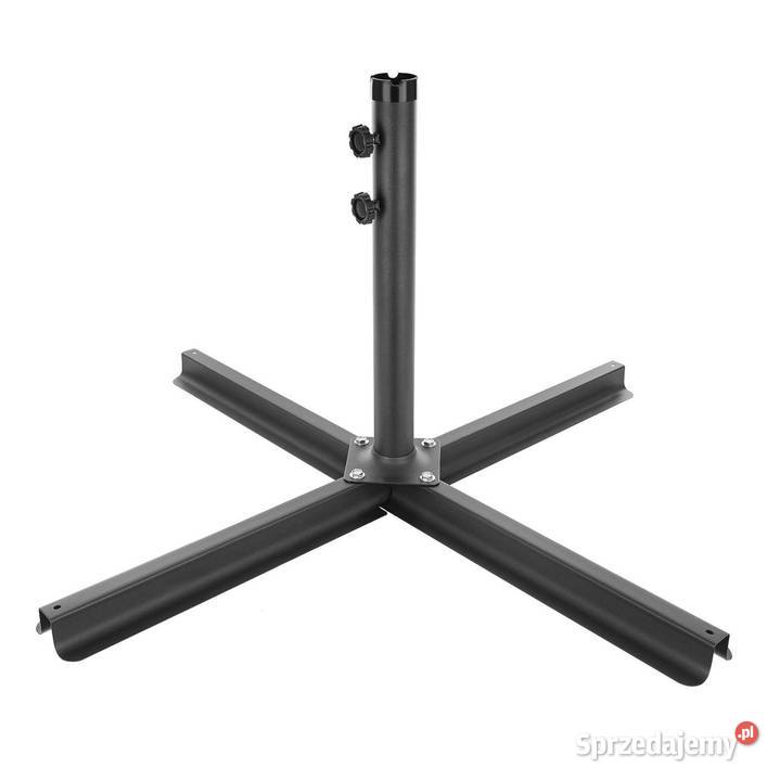 Składany parasol ogrodowy 350 XXL pokrowiec metal Poznań