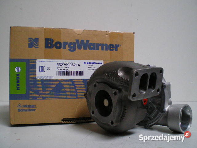 Turbosprężarka BorgWarner Oryginal Reman Siedlce sprzedam
