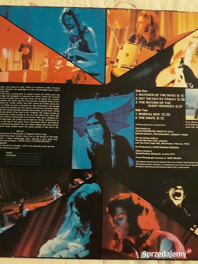 GENESIS LIVE 1973 Rzeszów