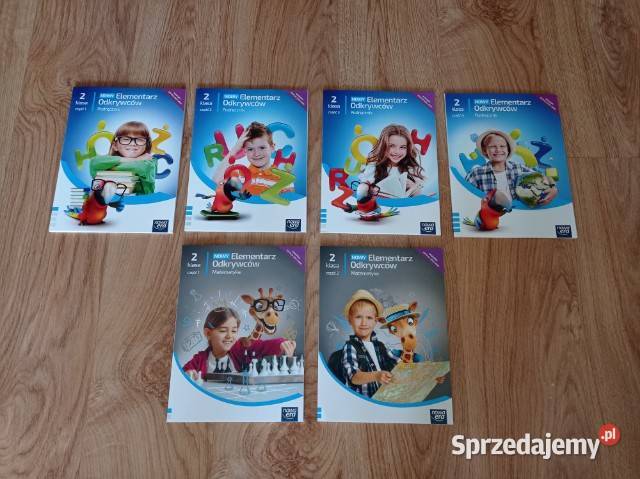 NOWY Elementarz Odkrywców Podręczniki klasa 2 zestawy mieszane Katowice sprzedam