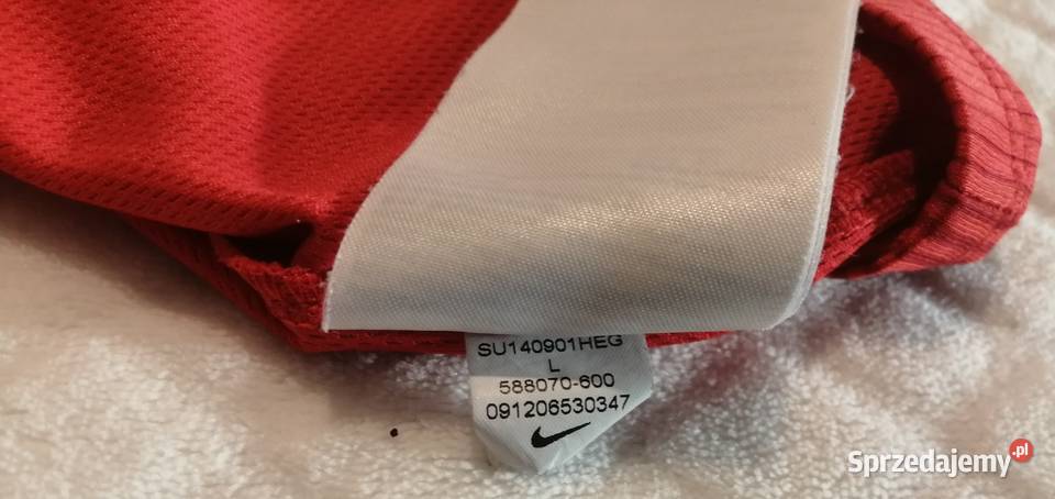 Koszulka krótki rękaw prążki 116122 Nike Odzież Czeladź