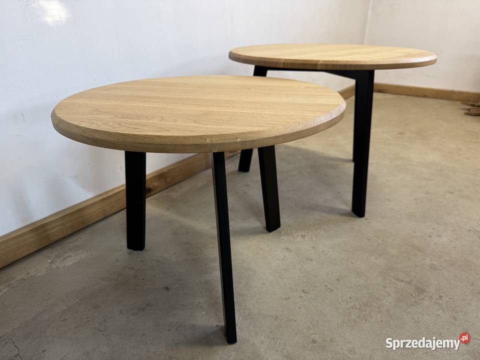 Stoliki loft dębowe Stoliki kawowe i ławy