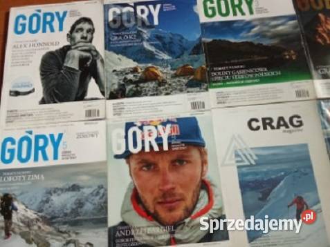 Góry czasopisma wspinaczka alpinizm góry sport Łódź sprzedam