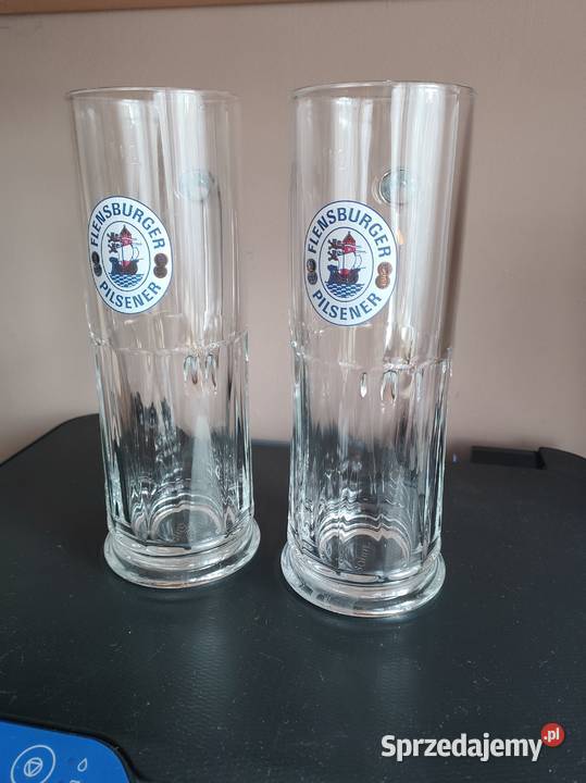 Kufel do piwa Flensburger Pilsener 2 Birofilistyka śląskie Siemianowice Śląskie