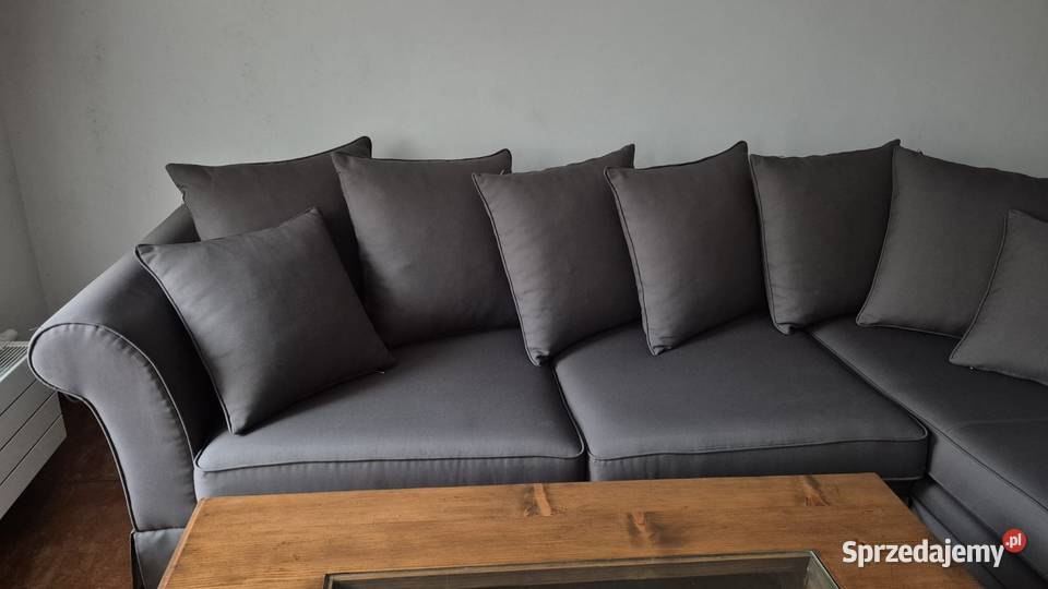 Kanapa narożnik sofa wypoczynek łóżko pracownia tkanina Koszalin