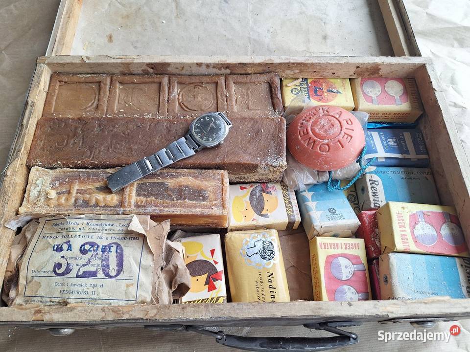 Stare mydelka prl Stara walizka kujawsko-pomorskie Grudziądz