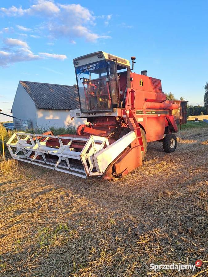 Kombajn zbożowy international 943case holland Niemierzyn