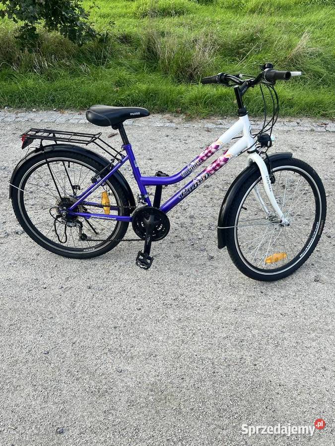 Rower dziewczynki stan kola 24