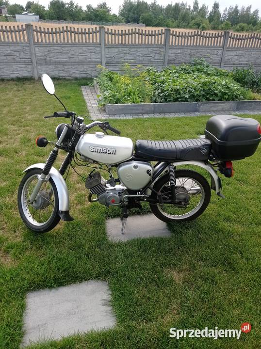 Motocykl Simson S50 Przystajń
