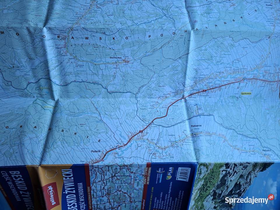 Beskid Żywiecki cz wschodnia i zachodnia 125 000 miękka Kraków