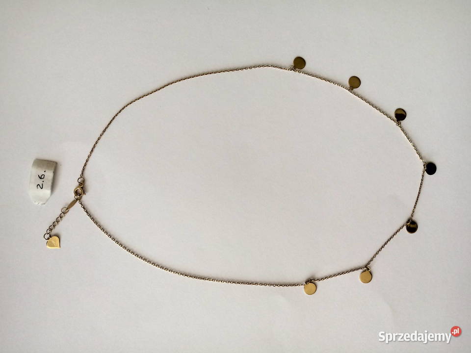 Złota celebrytka Biżuteria dla Pań