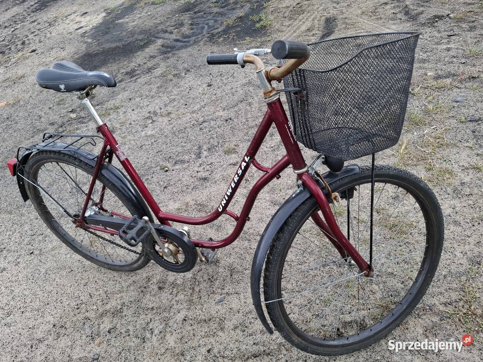 Rower damka z koszykiem sprzedam