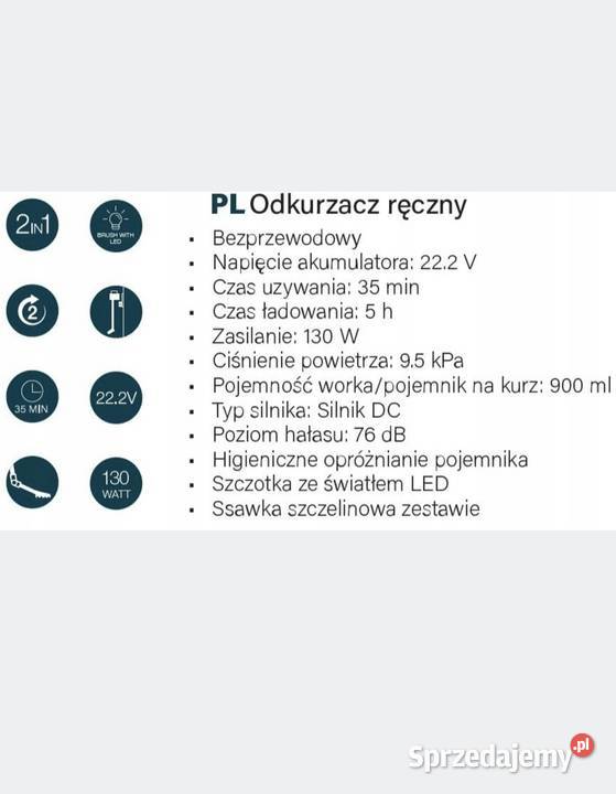 Odkurzacz bezprzewodowy Princess Myślibórz