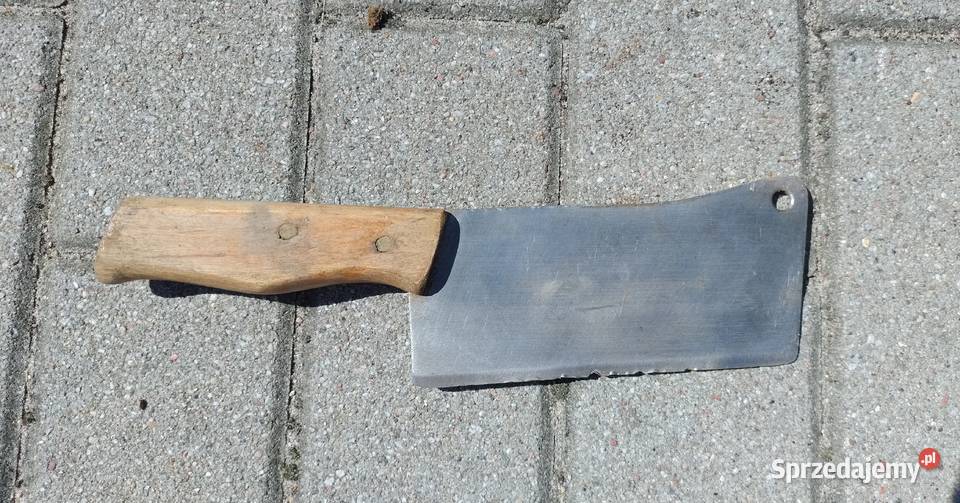 Stary tasak do mięsa kuchenny 1 Antyki Antyki, Sztuka, Kolekcje pomorskie Gdynia