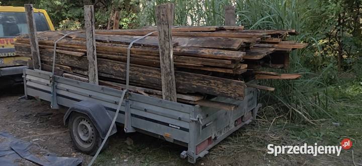 Drewno na opał świeże budowlane z odzysku TANIO