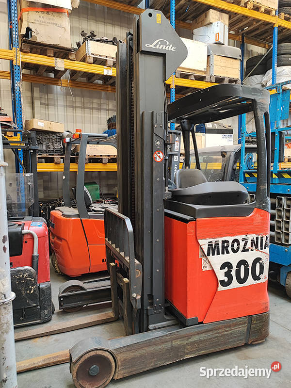 Wózek widłowy el reach truck Linde R1401 triplex Motoryzacja Kęty