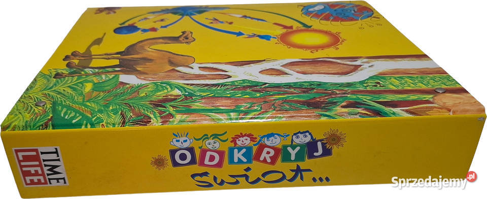 Segregator A4 61mm żółty Odkryj Świat