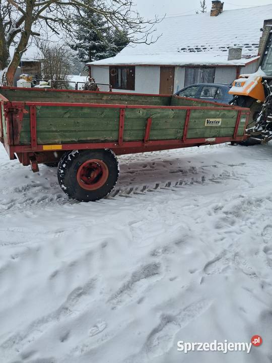 Przyczepa wywrotka Vestas nieuszkodzony Przyczepy rolnicze lubelskie