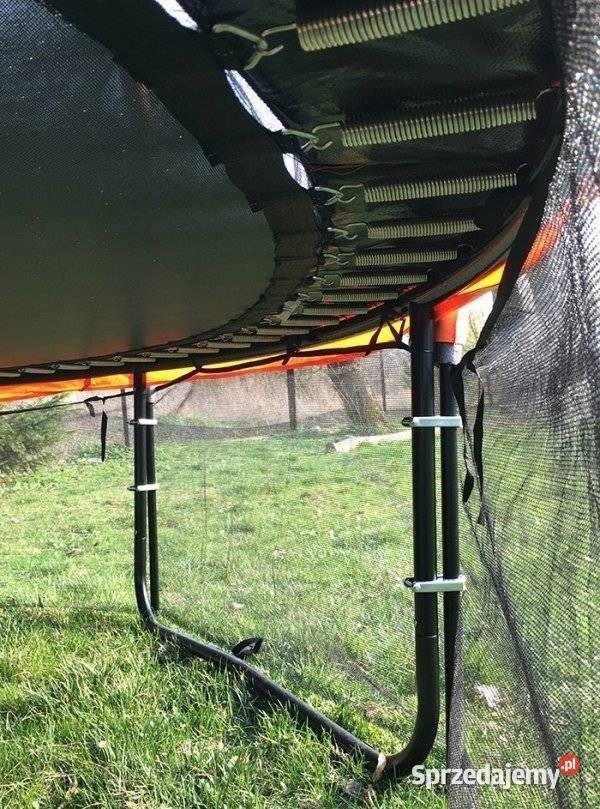Trampolina Ogrodowa 48716ft czarna Maxy Comfort warmińsko-mazurskie