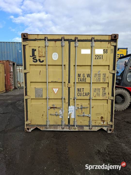 20DC KONTENER 6 METROWY śląskie Gliwice sprzedam
