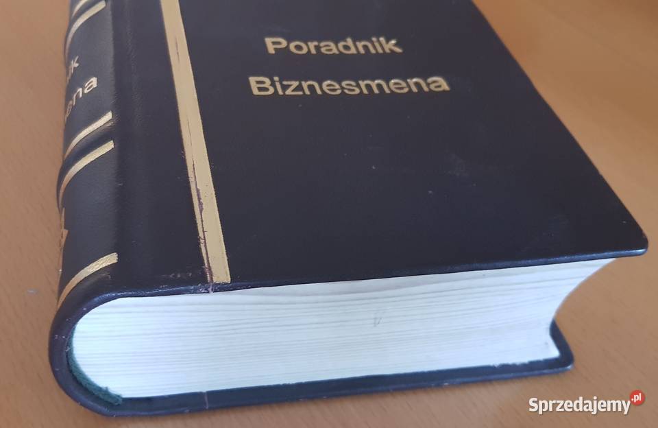 Poradnik Biznesmena książka karafka opakowanie ISBN 9788381258258 świętokrzyskie Kielce