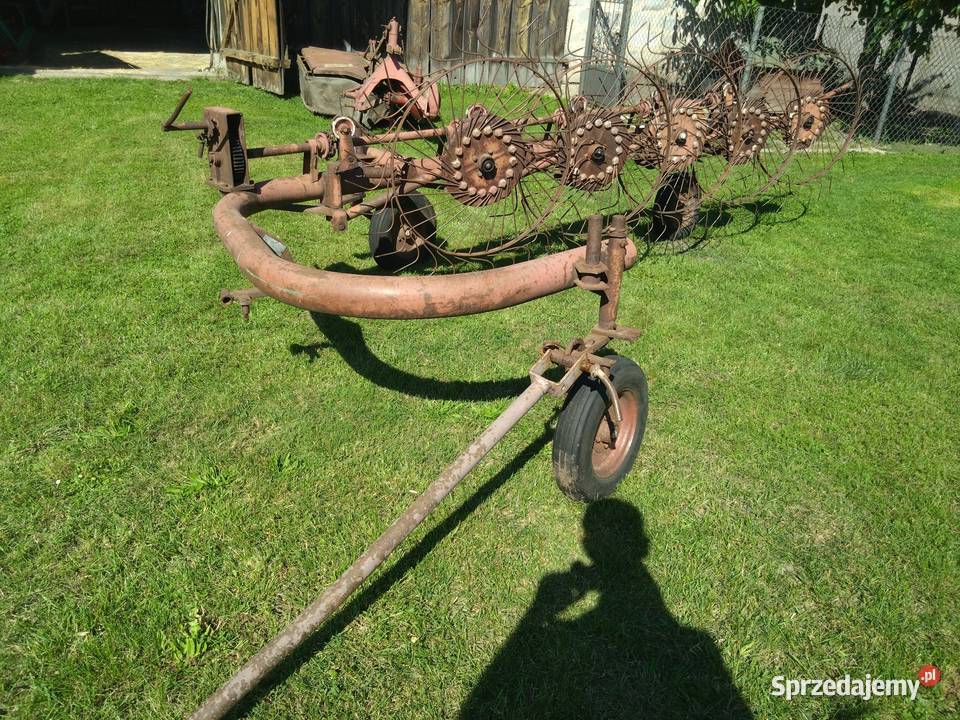 Zgrabiarka 5 gwiazdowa przetrząsarka nieuszkodzony Czechy sprzedam