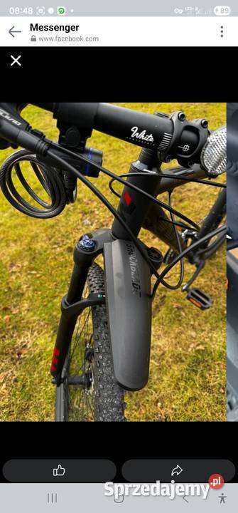 XC 290 Comp posiada widelec poduszkowy o skoku Prabuty