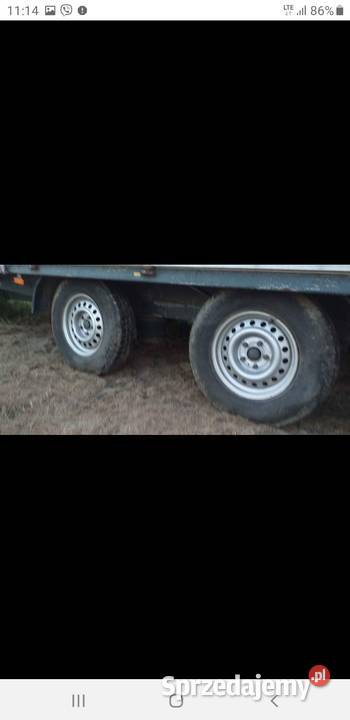 Przyczepa Konar dmc 35 t na poduszkach tandem Tarnobrzeg