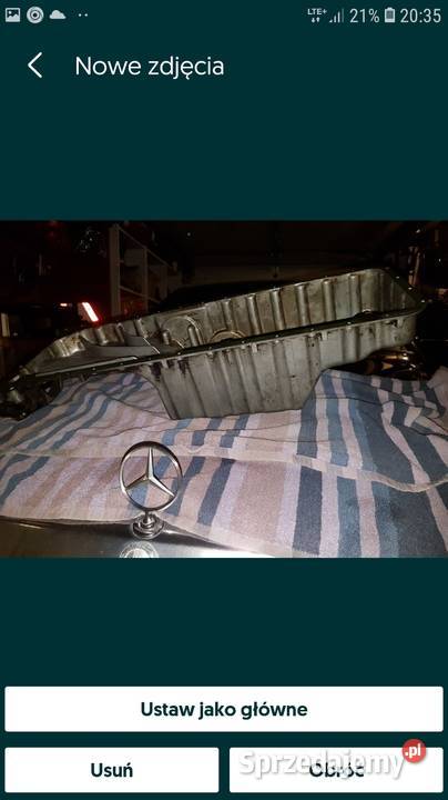 Miska olejowa Mercedes 140 M104 sprzedam
