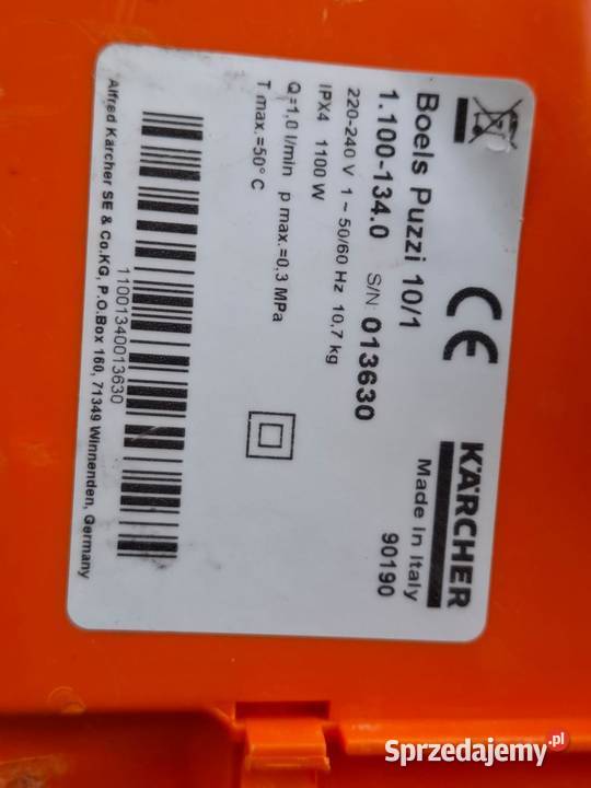 Odkurzacz Karcher Puzzi 101 Gwarancja Serwis mazowieckie Radom sprzedam