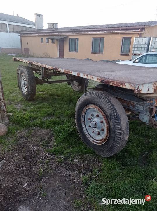 Przyczepa BSS sztywna nieuszkodzony lubelskie Turobin