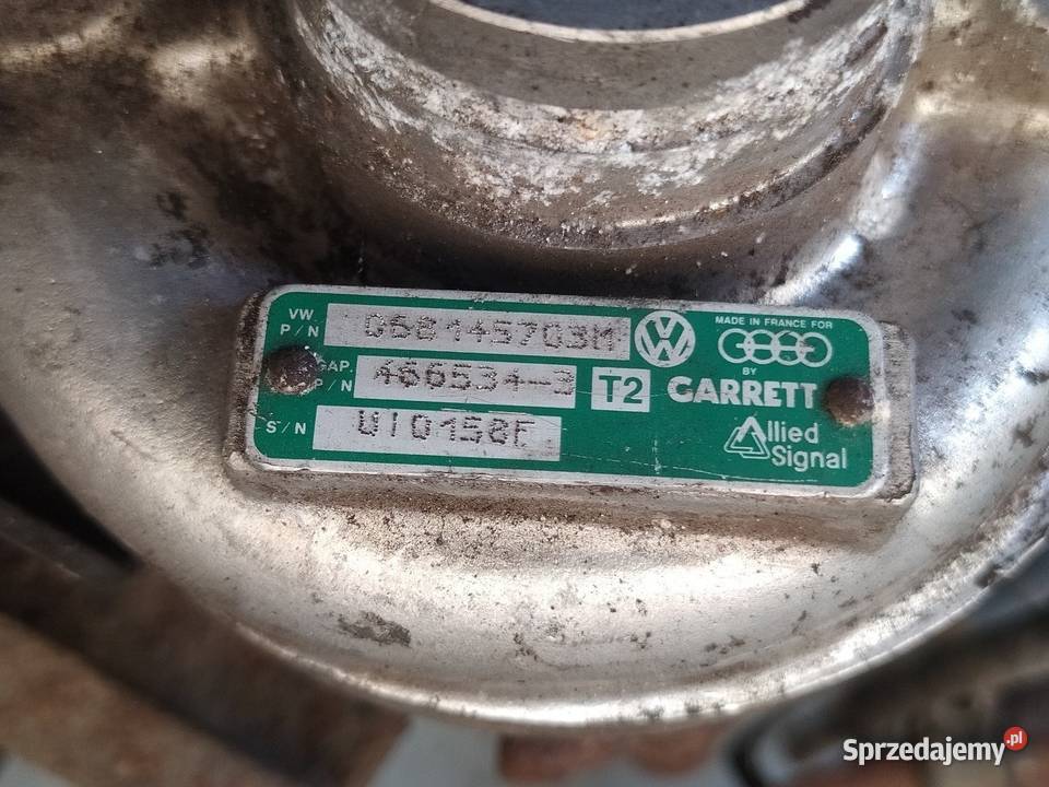 Turbosprężarka chłodzona cieczą Vw passat jetta Dziemiany sprzedam