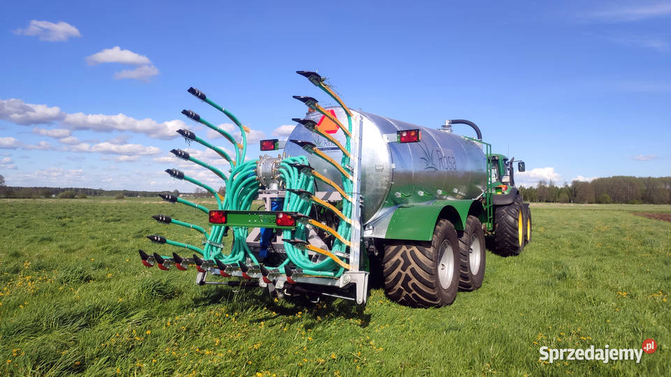 Aplikator gnojowicy płozowy stopkowy 6 m węże Rolnictwo Goliaty sprzedam