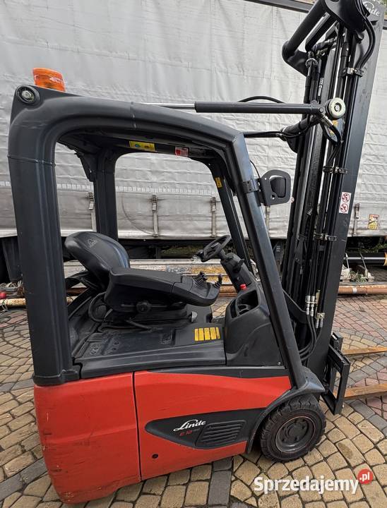 WÓZEK LINDE E12 TRIPLEX 607m Radom