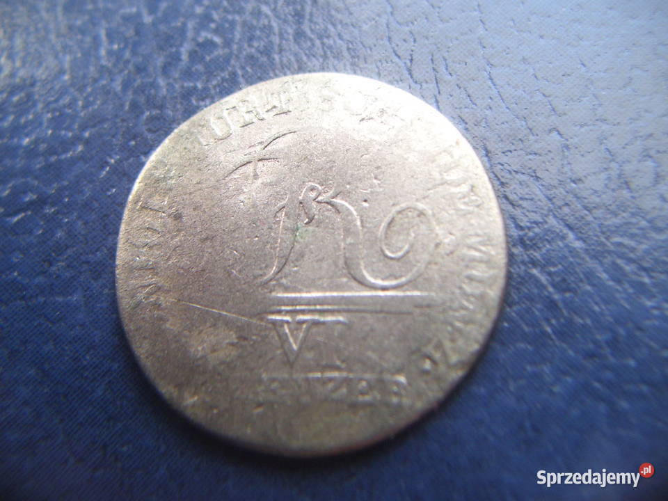 Stare monety 6 krajcar Królestwo Wintembergii Lesko