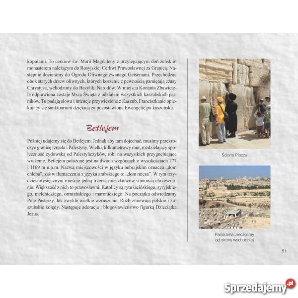 Kaszubi w biblijnej krainie 10 latach w Pater życie codzienne, obyczaje Wejherowo