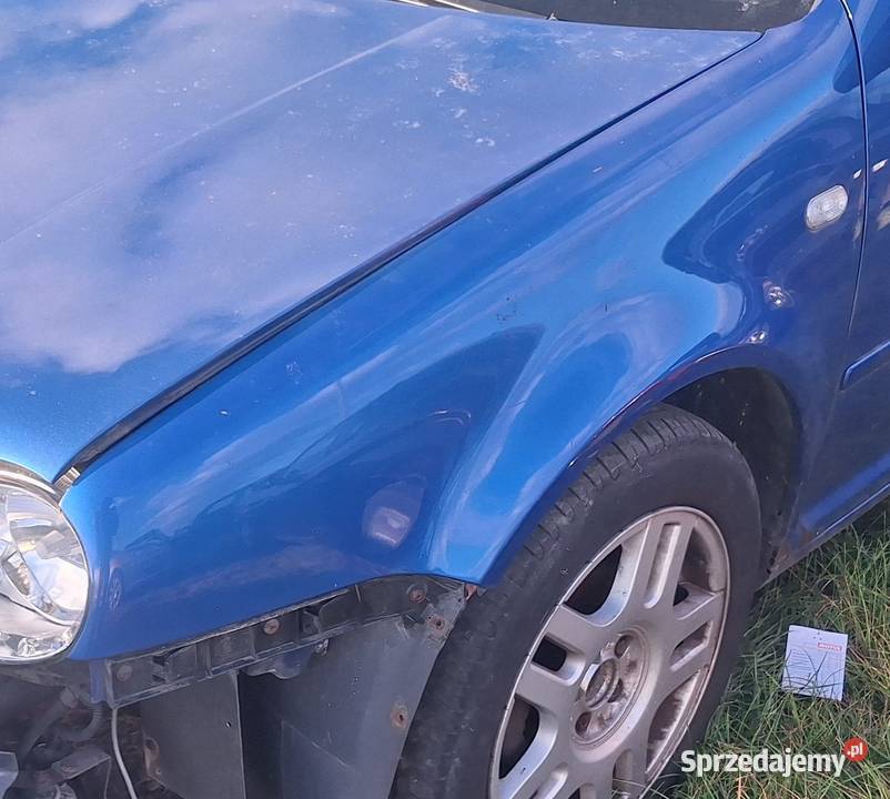 Błotnik Lewy Przód Volkswagen Golf IV osobowe Pozostałe Wisznice sprzedam