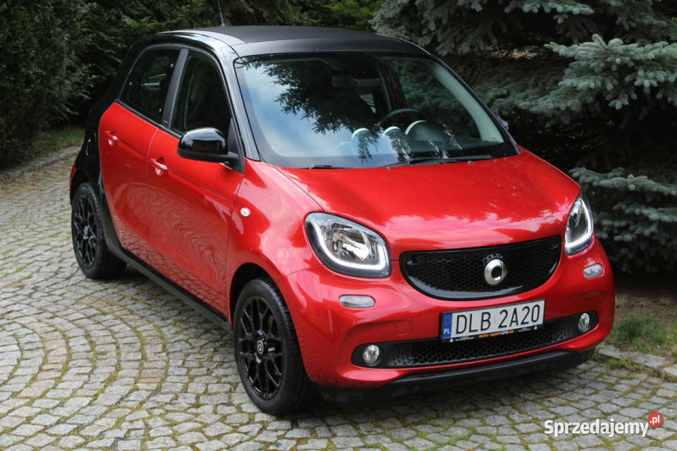 Smart Forfour Panorama dach Prime Bogata Wersja Hatchback dolnośląskie Lubań