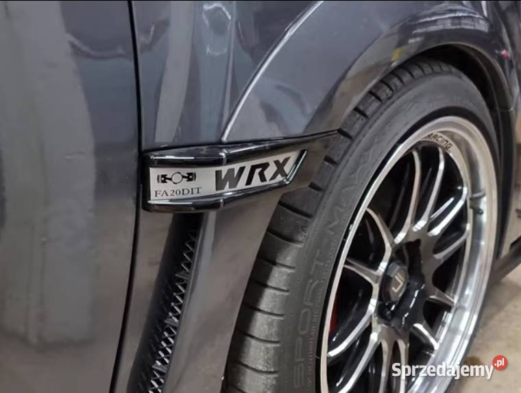 Poszerzenia błotników Subaru Impreza WRX WRX STi Nowy Wiśnicz