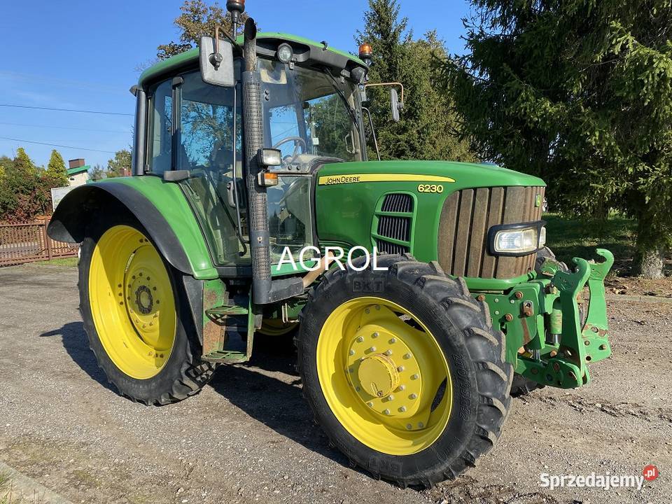 JOHN DEERE 6230 COMFORT 2009r biegi pełzające łódzkie Biała sprzedam
