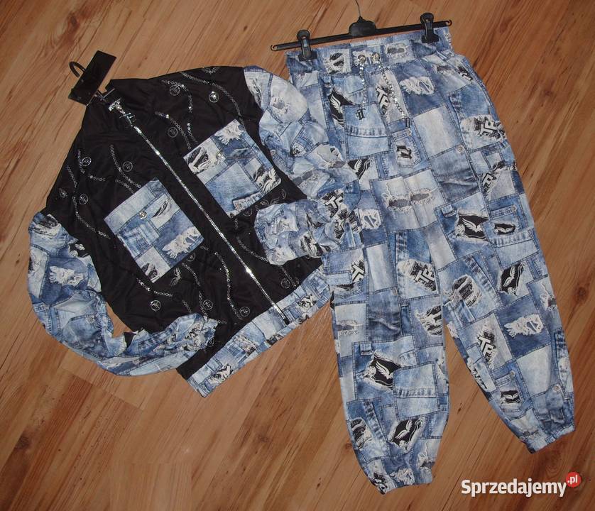 Dres ala jeans TATU spodnie bojówki kurtka Rawicz sprzedam