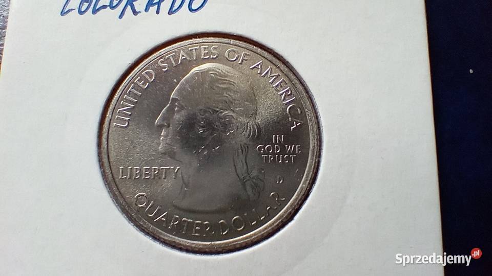 Stare monety 14 dolar 2014 D Great Sand USA Lesko