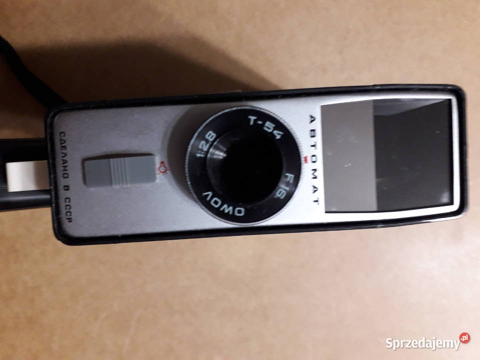 Kamera analogowa Aurora 12 produkcji ZSRS Numer małopolskie Kraków