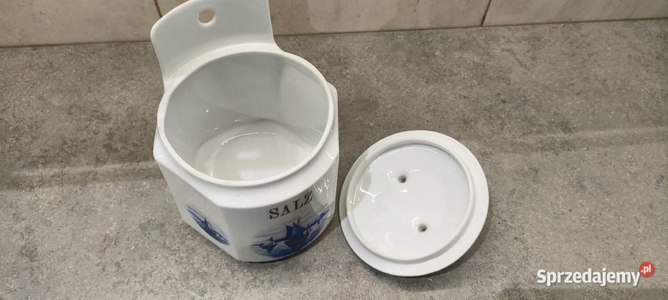 porcelanowa solniczka na ścianę śląskie