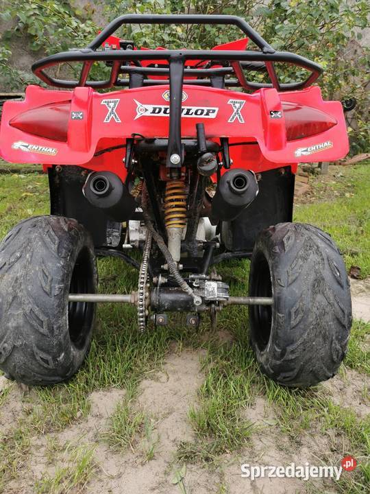 Quad Twojej pociechy Koła 7 biegi 1 1 kupiony w Polsce Miejska Górka sprzedam