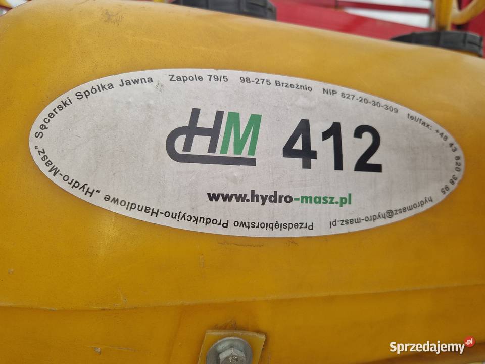 Sprzedam opryskiwacz hydromasz Radom