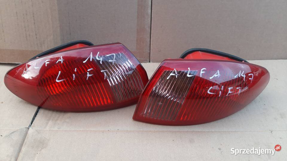 lampa tył tylna alfa 147 lift prawa 46556347 Lampy tylne